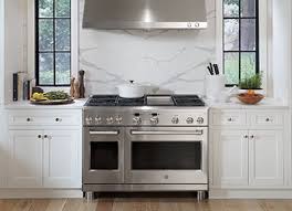 with stainless steel appliances