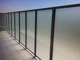 Fully Framed Glass Privacy Screen Privacy Screen Outdoor Outdoor Privacy Privacy Screen