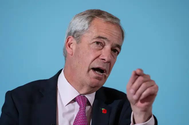 Nigel Farage slams 'terrifying' Tower Hamlets protest as 'foreign invading  army' | LBC