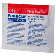 25 g single dose tube. Panacur Wormer Granules 4 5g From 2 50