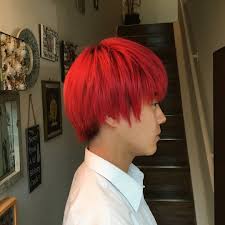 thrush 美容室 隠れ家サロン 世田谷さんはinstagramを利用しています マニパニで真っ赤に after ブリーチ後 before 綺麗に入りました 美容室 美容師 派手髪 マニパニ 赤髪 赤 レッド マニックパニック 派手色 ヴァンパイアキッス おしゃれ 個性的
