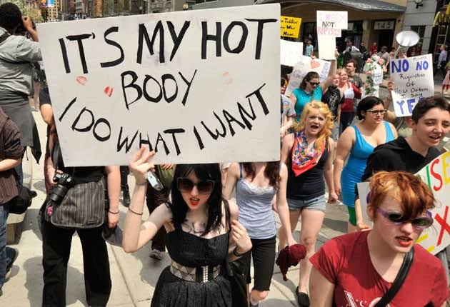 Women mobilise for first British 'SlutWalk' rally | The Independent | The Independent