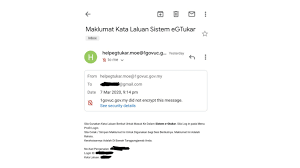 Pelajari panduan pemulihan lupa kata sandi untuk mengetahui langkah apa saja yang akan kamu lewati dalam formulir tersebut. Terima Emel Pemberitahuan Kata Laluan Egtukar Pendidik2u