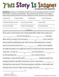 Hyperbole Story Worksheet Education Com Classroom Writing Teaching Language Arts Teaching Writing