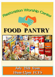 The dvc food pantry serves as a free supplemental food resource for all students who may need it. Our Food Pantry Will Be Open This Restoration Worship Center Okc Facebook
