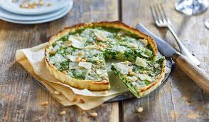 Tarte Epinards Creme Fraiche Pignon Pin Parmesan Surgeles Picard