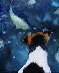Jack Russell Terrier Black And Brown And White Black And White Brown Jack Russell Terrier By Clairhartmannfineart 185 00 Dog Art Jack Russell Smooth Fox Terriers