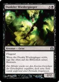The most notable revenant was the guardian, protector of frostmourne. Dunkler Wiederganger Dark Revenant Return To Ravnica Rtr 61 Scryfall Magic The Gathering Search