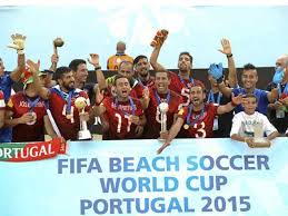 Português de saída do man. Portugal E Campeao Mundial De Futebol De Praia