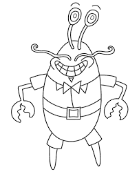 What a fun coloring page to color using the online interactive coloring machine or simply print to color at home. Mr Krabs Coloring Pages Spongebob To Rpint