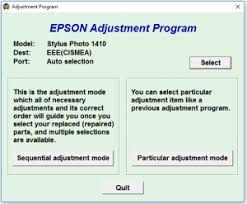 This document contains epson's limited warranty for your product, as well as usage, maintenance, and troubleshooting information in spanish. Epson Stylus Photo 1410 Adjustment Program In 2021 Epson Ink Pad Printer