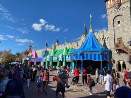 After a while she called me by my name. Photos Colorful New It S A Small World Facade Fully Revealed After Refurbishment At The Magic Kingdom Wdw News Today