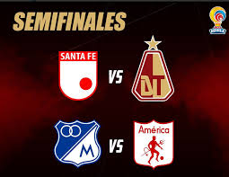 Sigue en vivo tolima vs américa por fecha 10 de la liga betplay 2020. Santa Fe Tolima Y Millonarios America Jugaran Las Semifinales De La Liga Aguila Reporteros Asociados