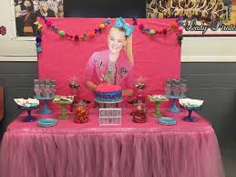 Jo Jo Siwa Dessert Table Jojo Siwa Birthday Birthday Party Tables Birthday Fun