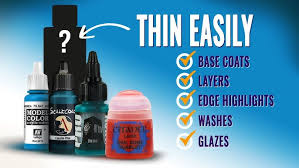 Can You Thin Your Miniature Paint Using