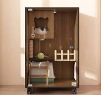 Amazon.com: YHdtUO Recinto de madera para gatos de interior ...