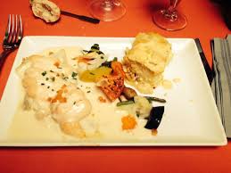 Saumon Et Cabillaud Sauce Champagne Gratin De Pommes De Terre A L Hamadryade Sur Lille