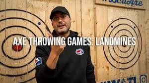 If you haven't branched out and given this new fun activity a try, you are definitely missing out! How To Play Landmines Axe Throwing Game Youtube