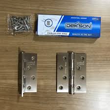 Lihat ide lainnya tentang pintu, desain, besi. Engsel Pintu Stainless 4 Inch Dekkson Engsel Kupu Ess El 4x3x3mm 4 Bb Door Butt Hinge Dekson Sss Shopee Indonesia