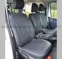 Suitable for the Trafic 9 seater Minibus Custom made Leather ...