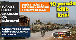 Suriye'de beşşar esed rejimi ve destekçilerinin i̇dlib gerginliği azaltma bölgesi'ndeki ateşkesi ihlal ederek sivil yerleşimlere düzenlediği saldırıda, ilk belirlemelere göre 3'ü kadın, 2'si çocuk en az 6 sivil hayatını kaybetti. Turkiye Suriye Son Haber