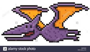 Ver más ideas sobre dibujos, dibujos en pixeles, dibujos bonitos. Ilustracion Vectorial De Dibujos Animados Dinosaurios Pixel Design Imagen Vector De Stock Alamy