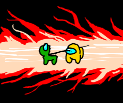The impostor can use sabotage to cause chaos, making for easier kills and better alibis. Among Us Murder Cutscene Drawception