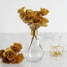 Use our beautiful artificial flowers to brighten up your home all year round. 12 Bush Gold 84 Rose Buds Real Touch Artificial Silk Flowers Efavormart