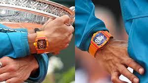 The main innovation of this extraordinary watch lies in the capacity of its tourbillon calibre to withstand shocks up to 10,000 g's. You Won T Believe How Much Rafael Nadal S French Open Watch Cost Oversixty
