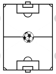 Football Field Coloring Sheets Use These Free Images For Your Websites Art Projects Reports And Soccer Birthday Parties Soccer Party Soccer