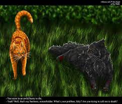 Firepaw And Yellowfang By Vialir On Deviantart Warrior Cats Books Warrior Cats Art Warrior Cats