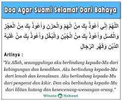 Karena menjalani hubungan suami istri jarak jauh bukanlah hal yang mudah, namun keadaan memaksa anda harus menerimanya. Doa Untuk Suami Bacaan Arab Latin Dan Artinya Lengkap