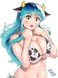 Lum - is turning into a cow! (Girls Girls Girls) [Urusei Yatsura] - Rule 34  Porn