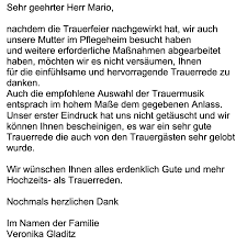 Maybe you would like to learn more about one of these? Dankschreiben Von Menschen In Ihrer Schwersten Zeit