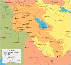 Armenia Map And Satellite Image