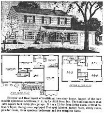 Pin By Mike Heimbach On Plan Colonial House Plans Levittown House Floor Plans