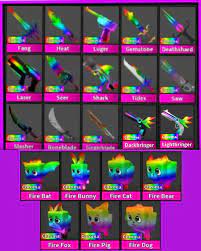 We did not find results for: Roblox Murder Mystery 2 Mm2 All Chroma Knives Guns And Pets Ebay