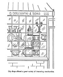 Early American Society Coloring Pages Store Front Early America Tradition And Culture Coloring Pages Early American Coloring Pages Colouring Pages