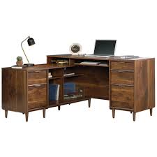 Sauder computer desks come in many sizes and styles. Sauder Clifford Place Collection L Shaped Computer Desk Grand Walnut 421120 Best Buy