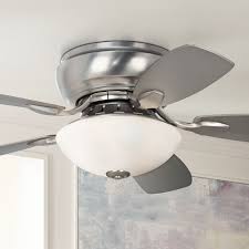 Enjoy free shipping on most stuff, even big stuff. 44 Casa Vieja Modern Hugger Ceiling Fan With Light Flush Mount Brushed Steel Frosted Glass For Bedroom Living Room Kitchen Dining Walmart Com Walmart Com