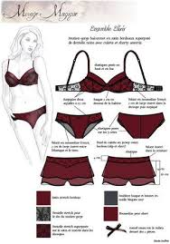 Epingle Sur Sketches Lingerie Swimwear