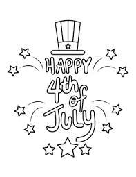 4th of july coloring pages for kids printable. Free Printable Fourth Of July Coloring Pages