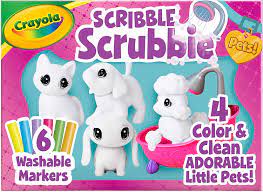Embrace the power of imagination with antique toy kitchen sets. Amazon Com Crayola Scribble Scrubbie Pets Scrub Tub Animal Toy Set Gift For Kids Ages 3 4 5 6 Toys Games
