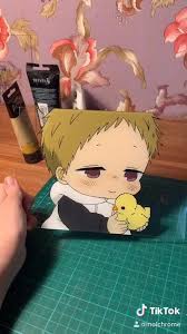 Glass Painting Of Kotaro From Gakuen Babysitters Anime Video Anime Canvas Art Anime Art Tutorial Anime Crafts