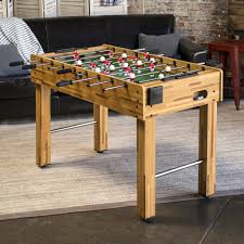 48in Foosball Soccer Arcade Game Table W Built In Cup Holders 2 Balls Foosball Table Table Games Soccer Table