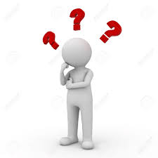 Use a question mark with a mild command or polite request instead of a period that would make the put the question mark outside the closing quotation mark if it applies to the entire sentence. 3d Man Thinking With Red Question Marks Above His Head Over White Stock Photo Picture And Royalty Free Image Image 17437647