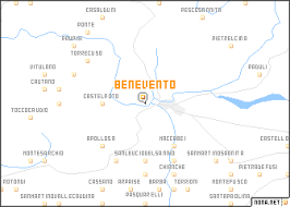 Benevento is a beautiful city set in a verdant environment and surrounded by the campanian in 1806, the city's ruled by napoleon, but in 1860 it was finally annexed to the kingdom of italy. Benevento Italy Map Nona Net