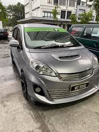 Sticker kereta custom, shah alam, malaysia. Alza Silver Chameleon Mdzack Auto Paint Body Work Facebook