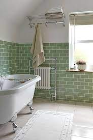 Ms international renzo jade 3 inch x 12 inch glossy ceramic subway wall tile for bathroom, kitchen backsplash, accent wall tile, and shower wall tile, green $37.30 $ 37. Tiles Bathroom Floor Green Trendecors