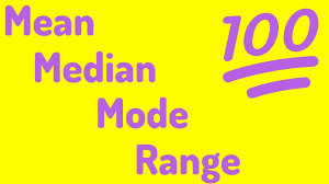 An Average Video Mean Median Mode And Range Youtube